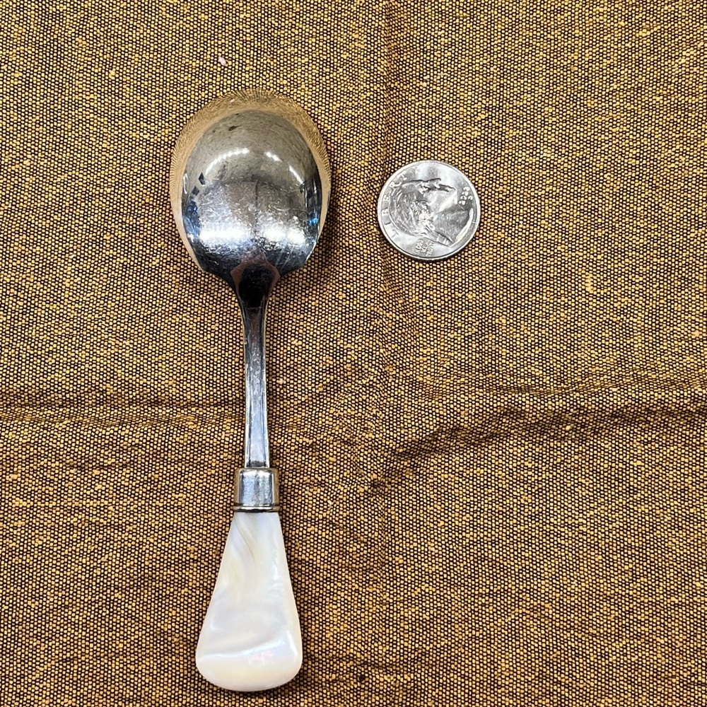 Jelly/Jam Spoon - Vintage - Sterling Silver & Plate - Picture 2 of 4